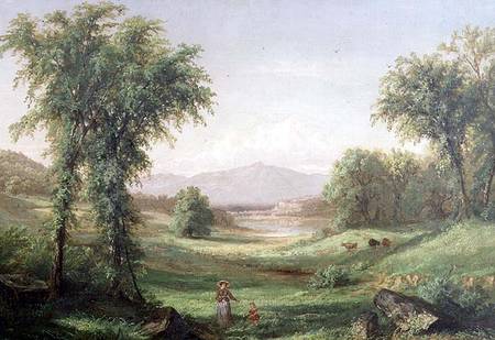 New Hampshire landscape à Samuel Colman