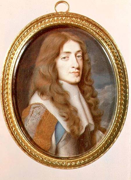 Miniature of James II as the Duke of York à Samuel Cooper