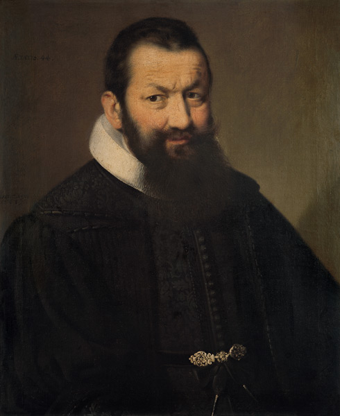 portrait du maire de Bâle Johann Rudolf Wettstein à Samuel Hofmann
