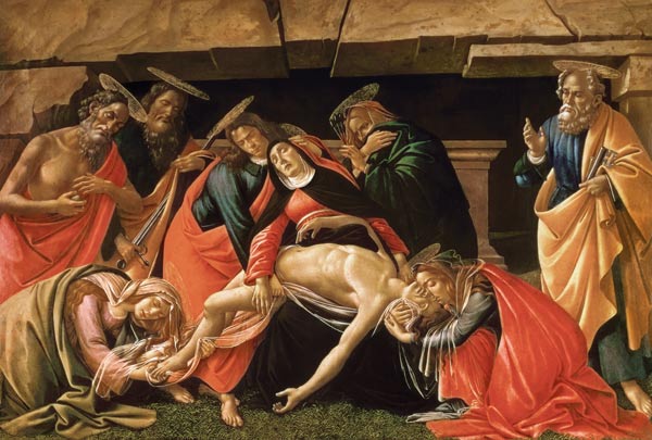 pleurer le Christ à Sandro Botticelli
