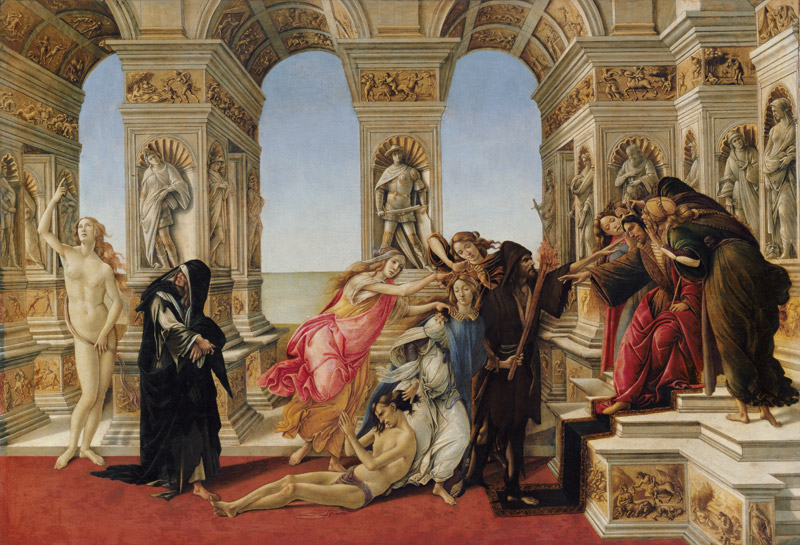 calomnie à Sandro Botticelli