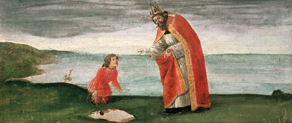 une vision de Saint Augustin à Sandro Botticelli