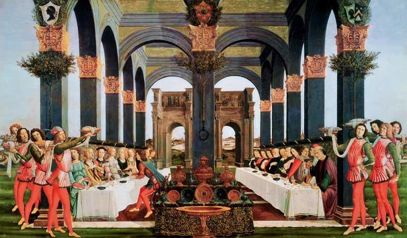 The Wedding Feast à Sandro Botticelli