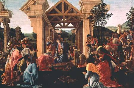 The Adoration of the Magi à Sandro Botticelli