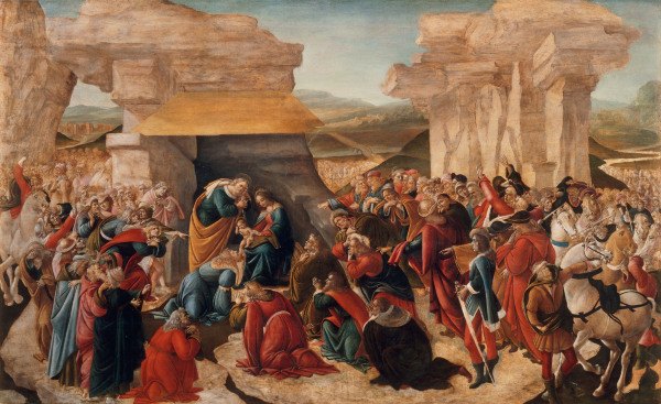 Adoration of the Kings / Botticelli à Sandro Botticelli