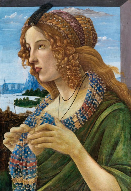Allegorical Portrait of a Woman (Simonetta Vespucci) à Sandro Botticelli