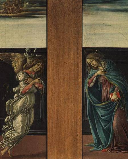 The Annunciation à Sandro Botticelli