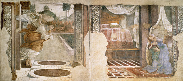 The Annunciation from San Martino della Scala à Sandro Botticelli