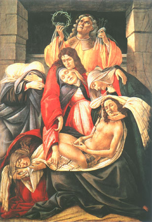 pleurer le Christ à Sandro Botticelli