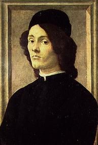 portait d'un jeune homme. à Sandro Botticelli