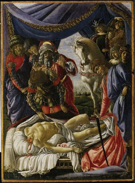 Botticelli, Entdeckung des Holofernes à Sandro Botticelli