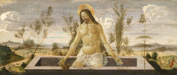 Christ in the Tomb / Botticelli à Sandro Botticelli