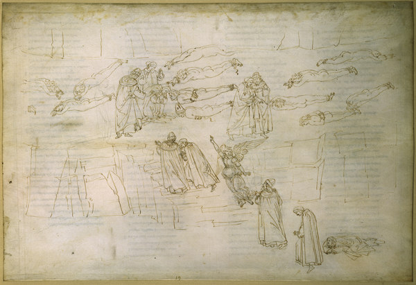 Dante, Göttliche Komödie / Botticelli à Sandro Botticelli