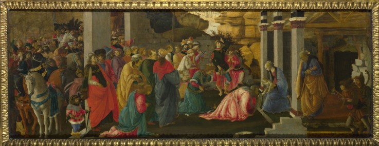 The Adoration of the Kings à Sandro Botticelli
