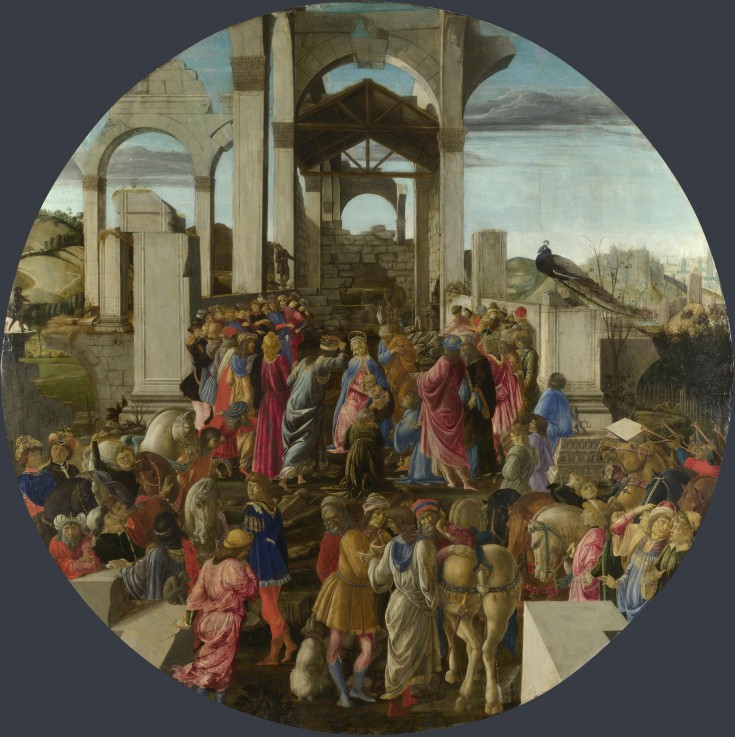 The Adoration of the Kings à Sandro Botticelli