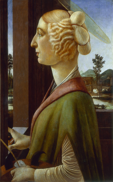 Saint Catherine à Sandro Botticelli