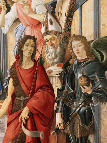S.Botticelli, Johannes, Ignatius, Mich. à Sandro Botticelli