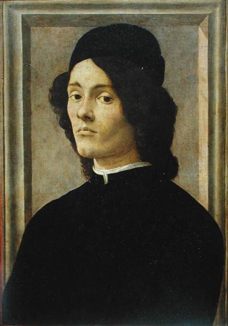 Portrait of a Man à Sandro Botticelli