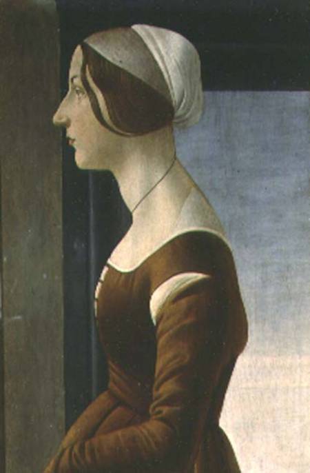 Portrait of a Woman (the Beautiful Simonetta) à Sandro Botticelli
