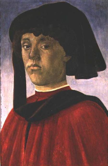 Portrait of a Young Man à Sandro Botticelli