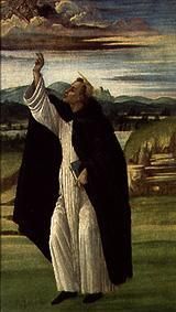 La prédication de Saint Dominique. à Sandro Botticelli