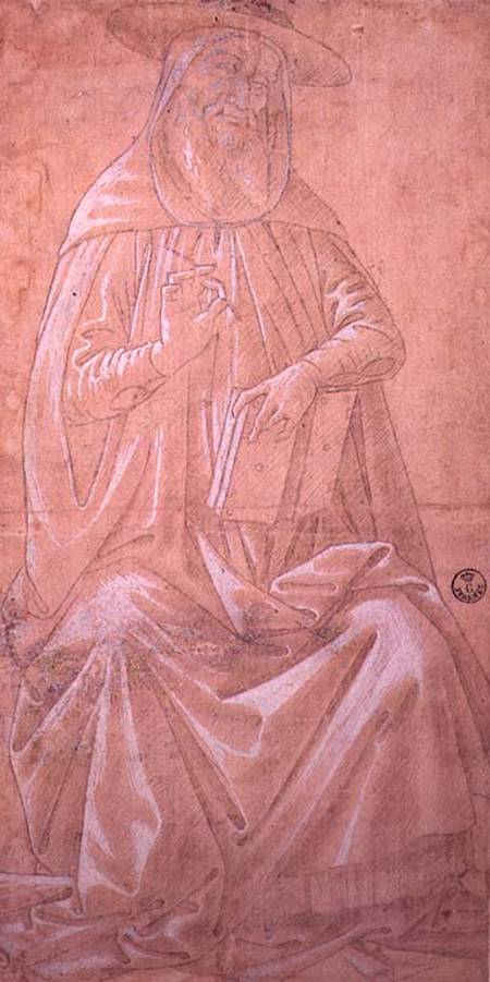 Study of St. Jerome à Sandro Botticelli