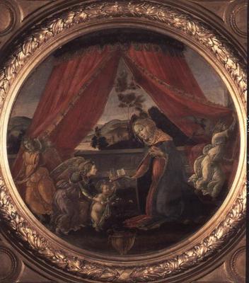 The Madonna del Padiglione à Sandro Botticelli