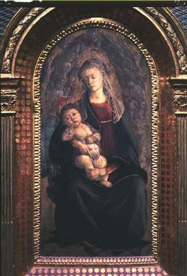 The Virgin and Child in Glory, c.1468-70 (tempera on panel) à Sandro Botticelli