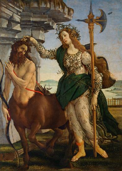 Athene et le Centaure