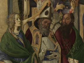S.Botticelli, Katharina, Augustinus u.a.