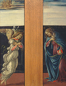 Die Verkündigung Mariae à Sandro Botticelli