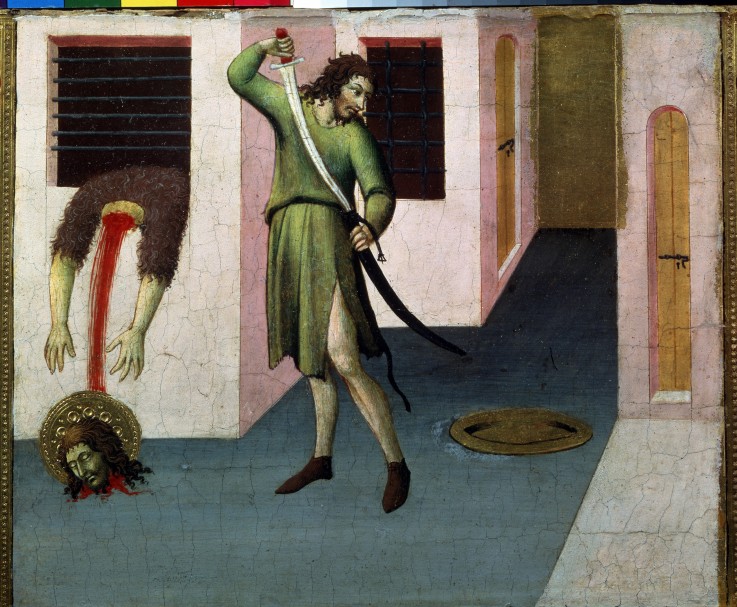 The Beheading of Saint John the Baptist à Sano di Pietro