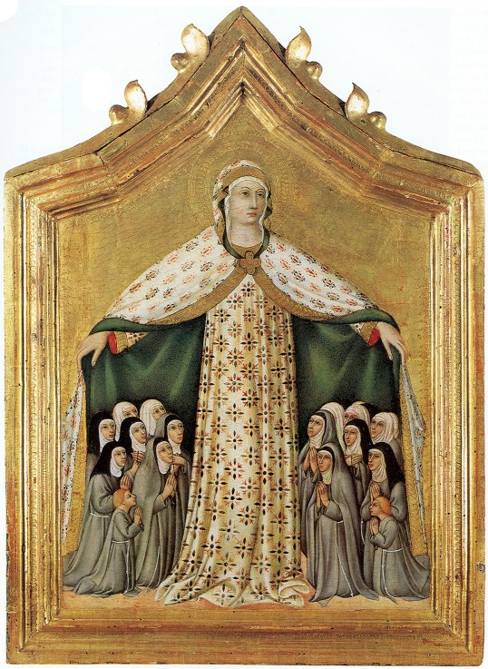 Madonna della Misericordia (Madonna of Mercy) à Sano di Pietro