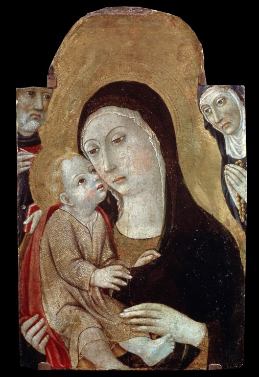 The Virgin and Child with Saints à Sano di Pietro
