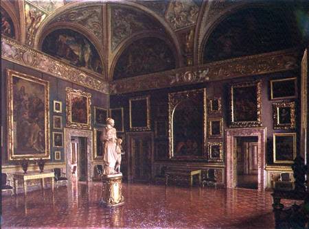 Interior view of a gallery (photo) à Santo Corsi