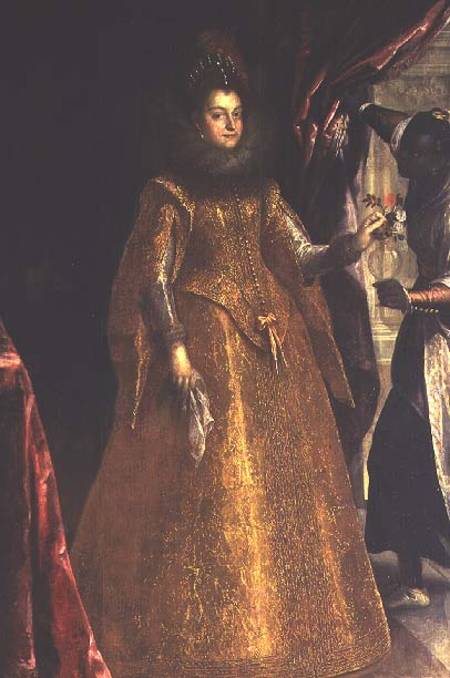 Portrait of Giulia, wife of Cesare D'Este à Santo Peranda