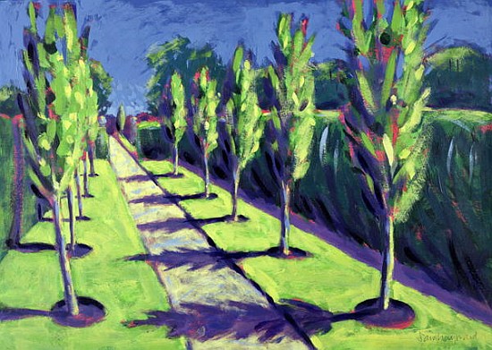 Avenue (acrylic on card)  à Sara  Hayward