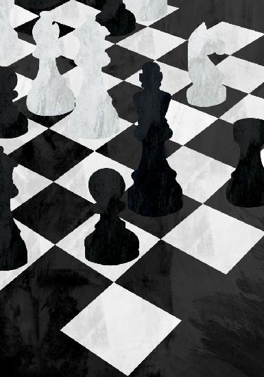 Chess black and white