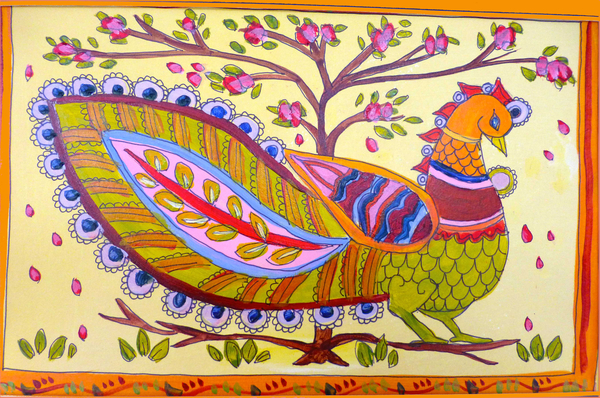 Indian peacock à Sarah Thompson-Engels