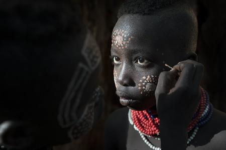 Ethiopian Karo tribes