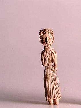 Male figure with long robe, from Susa, Iran