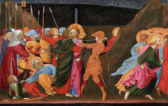 The Betrayal of Christ à Sassetta