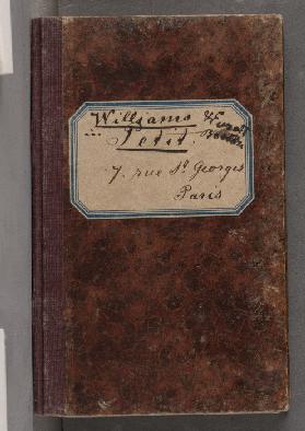 Verzeichnis der Werke für François Petit, Paris und Williams & Everett, Boston