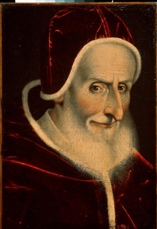 Portrait of the Pope Pius V à Scipione Pulzone