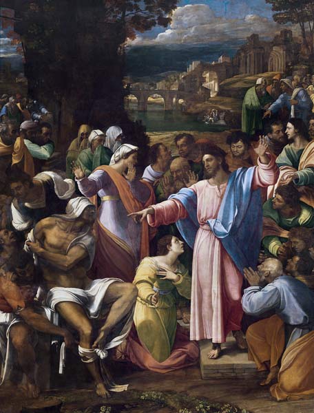 The Raising of Lazarus à Sebastiano del Piombo