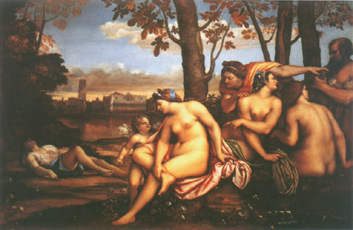 Décès d'Adonis à Sebastiano del Piombo