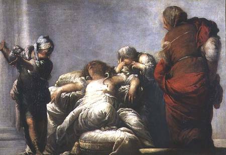 The Death of Cleopatra à Sebastiano Mazzoni