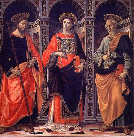 St. James, St. Stephen and St. Peter à Sebastiano Minardi