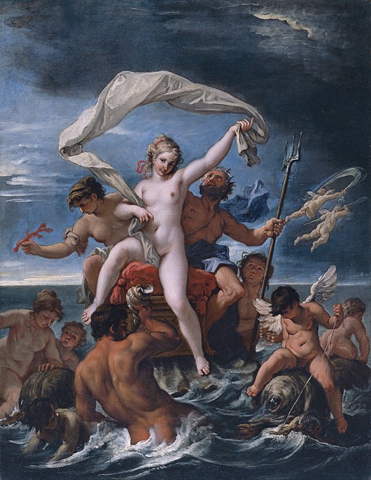 Neptune and Amphitrite à Sebastiano Ricci