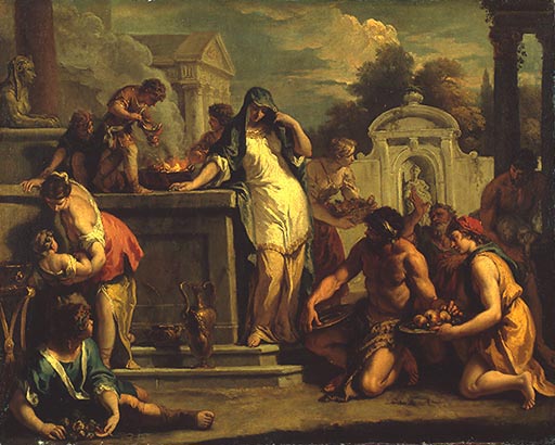 Opfer an Vesta à Sebastiano Ricci
